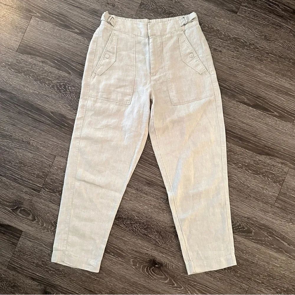 Athleta Voyager Linen Pant New
